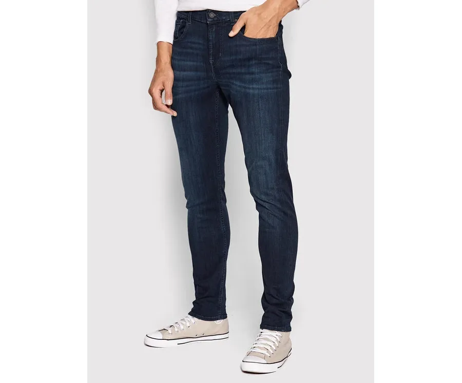 obrazek 1 7 For All Mankind Jeansy Luxe Performance Plus JSMXA230IP Granatowy Slim Fit