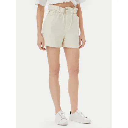 Zdjęcie Tommy Jeans Szorty materiałowe DW0DW21656 Beżowy Regular Fit