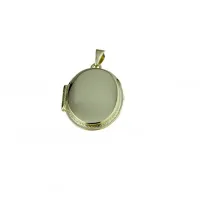 Picture Italian oval pendant with a photo