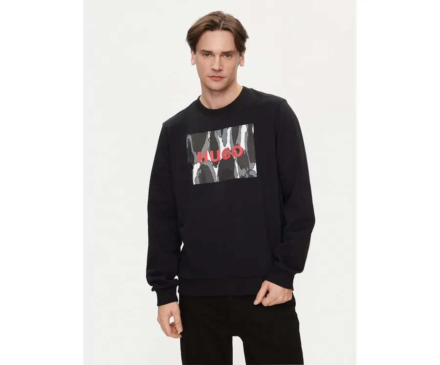 obrazek 1 Hugo Bluza Duragol_U242 50513335 Czarny Regular Fit HUGO