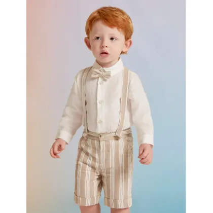 Zdjęcie Abel & Lula Komplet koszula i szorty materiałowe 5228 Kolorowy Regular Fit