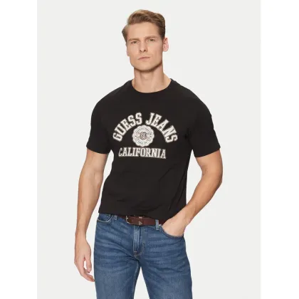 Zdjęcie Guess Jeans T-Shirt M5RI80 K8HM0 Czarny Slim Fit