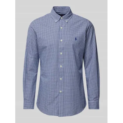 Zdjęcie Koszula casualowa o kroju slim fit z kołnierzykiem typu button down