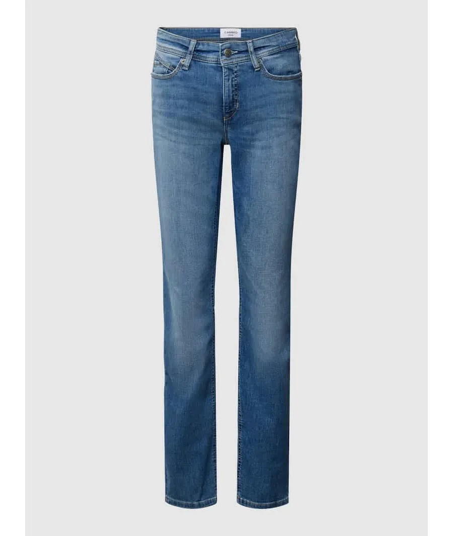 obrazek 1 Jeansy o kroju regular fit z 5 kieszeniami model ‘PARLA’