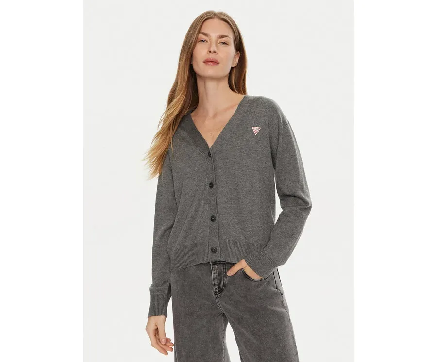 obrazek 1 Guess Jeans Kardigan W4BR16 Z3HO2 Szary Regular Fit