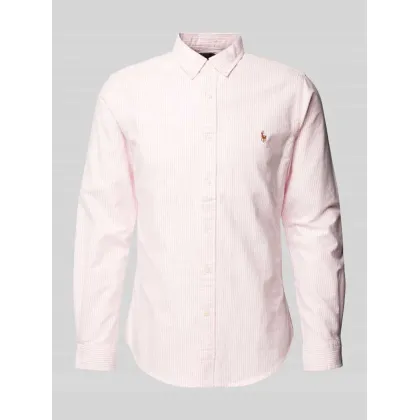 Zdjęcie Koszula casualowa o kroju regular fit z wyhaftowanym logo