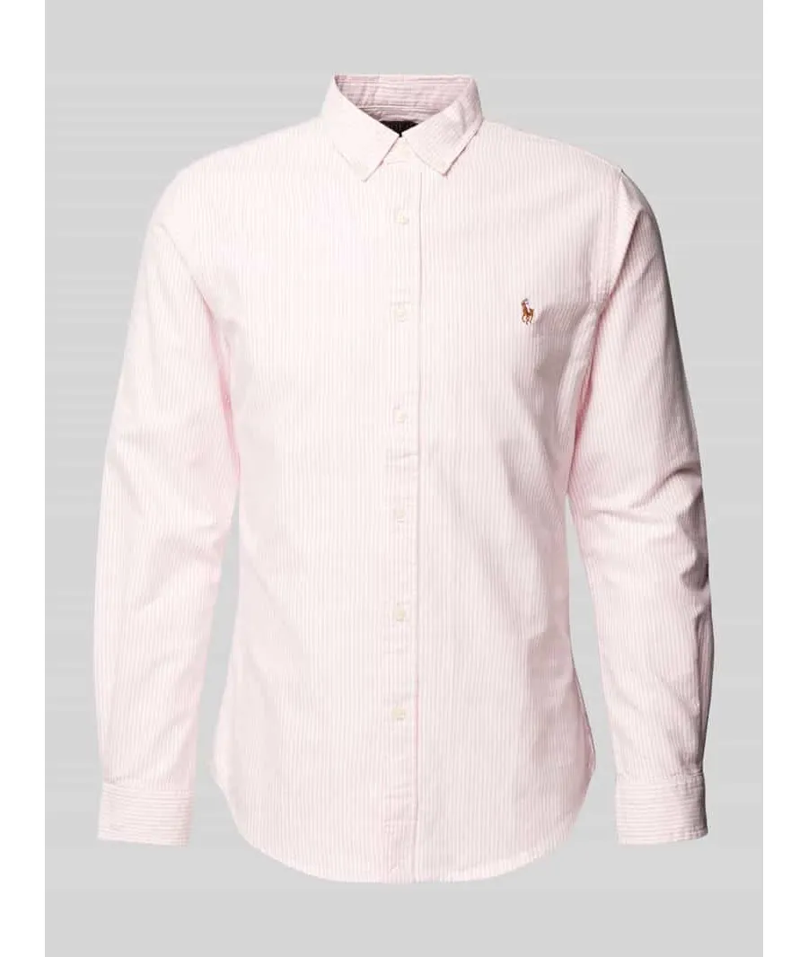 obrazek 1 Koszula casualowa o kroju regular fit z wyhaftowanym logo