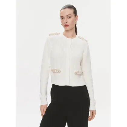 Zdjęcie TWINSET Kardigan 241TP3111 Écru Regular Fit