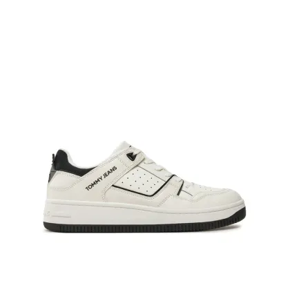 Zdjęcie Tommy Jeans Sneakersy Tjm Basket Retro Cupsole Wl EM0EM01464 Biały