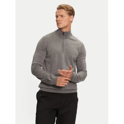 Zdjęcie Hugo Sweter San Quirin-M 50474175 Szary Regular Fit HUGO