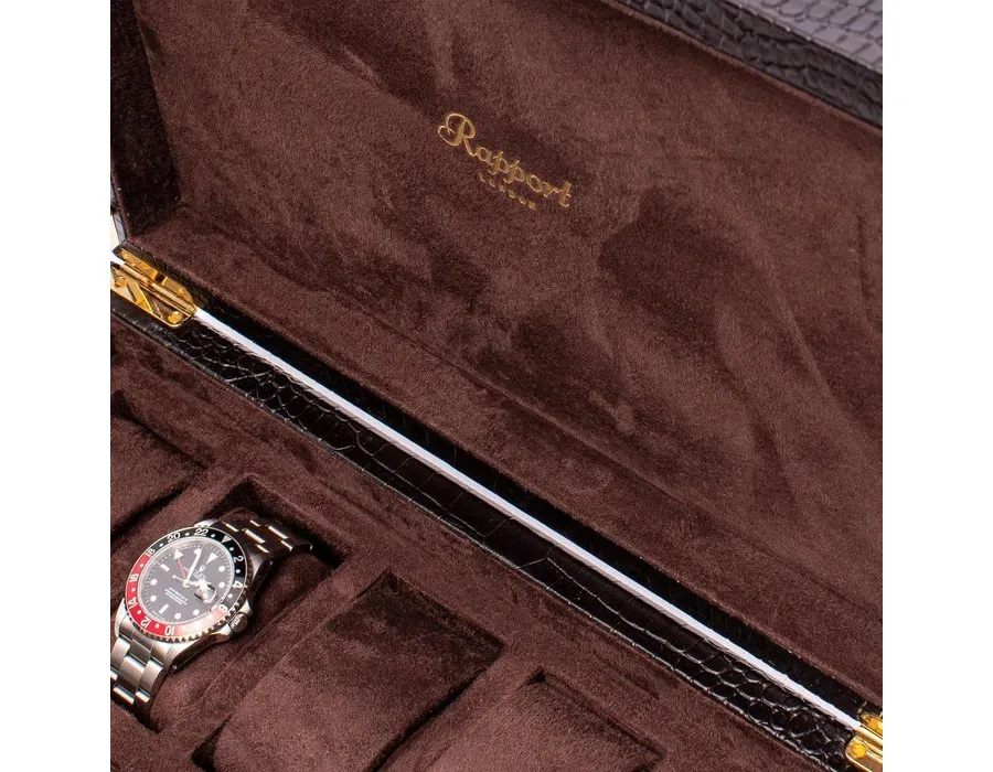 obrazek 4 Brązowy Collector Box L265 na 10 zegarków - na upominek!