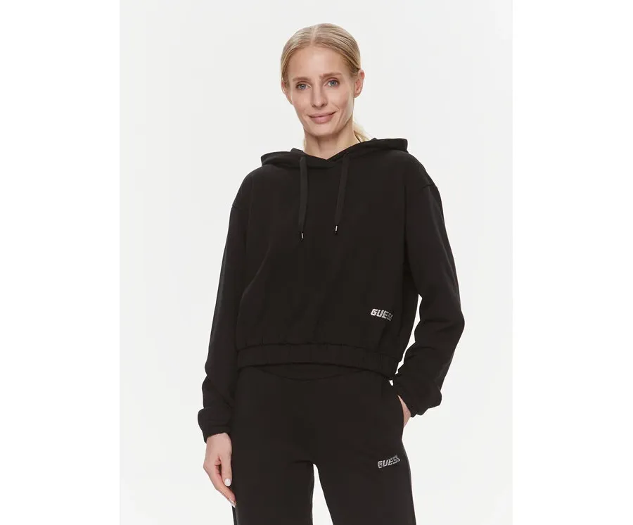 obrazek 1 Guess Bluza Eleanora V4RQ09 KC5O0 Czarny Regular Fit