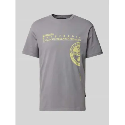 Zdjęcie T-shirt z nadrukiem z logo i motywem model ‘MANTA’