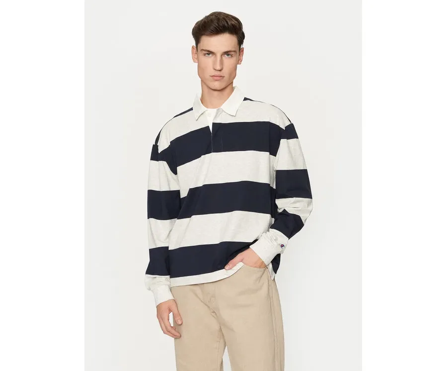 obrazek 1 Champion Polo 220438 Szary Loose Fit