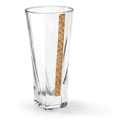 Zdjęcie Wyjątkowy wazon zdobiony złotymi kryształkami, 30 cm