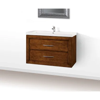 Zdjęcie Blat z marmuru mineralnego z umywalką do mebli łazienkowych - Zanini