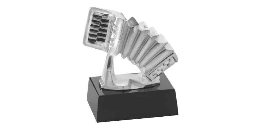 picture 1 Figurine with accordion - Astra Argenti