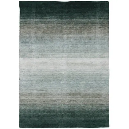 Picture Stylish green shaded carpet - PANORAMA BLACK GRAY 7005