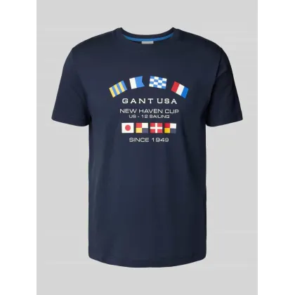 Zdjęcie T-shirt z detalami z logo