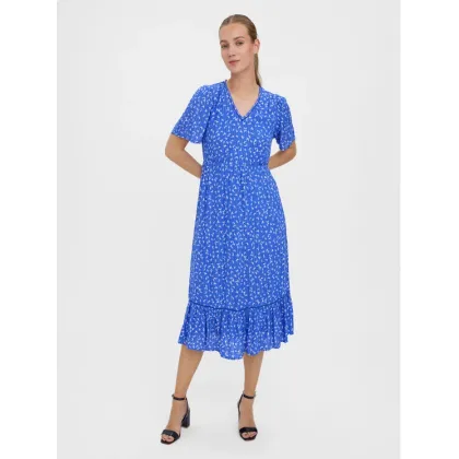 Zdjęcie Vero Moda Sukienka codzienna Tirza 10268776 Niebieski Regular Fit