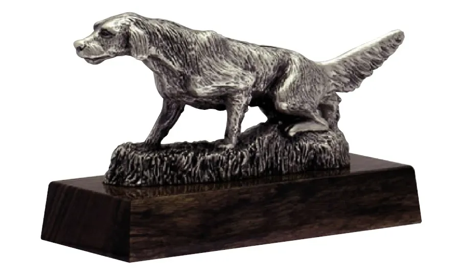 obrazek 1 Elegancka statuetka z psem