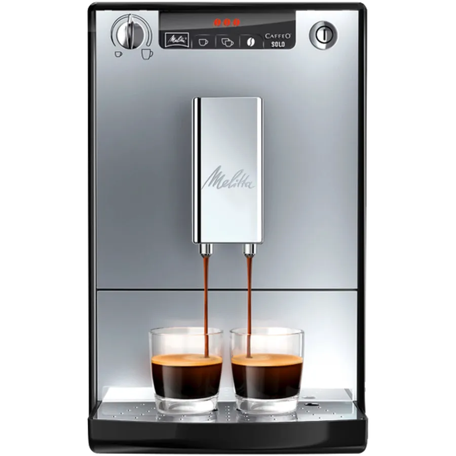 obrazek 1 Melitta Solo Srebrny / Czarny - Ekspres ciśnieniowy MELITTA