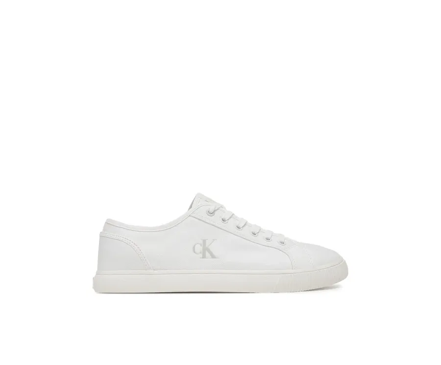 obrazek 1 Calvin Klein Jeans Tenisówki Ess Vulc Low Mg Canvas YM0YM01209 Biały