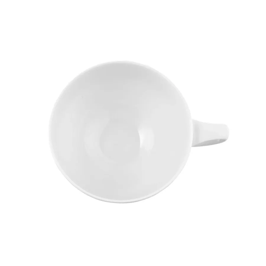 obrazek 3 Ekskluzywna biała porcelanowa filiżanka do herbaty o nowoczesnym ponadczasowym kształcie - Tettau