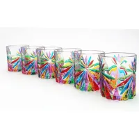 Zdjęcie Kolorowy zestaw 6 szklanek z kolekcji Oasis 320 ml