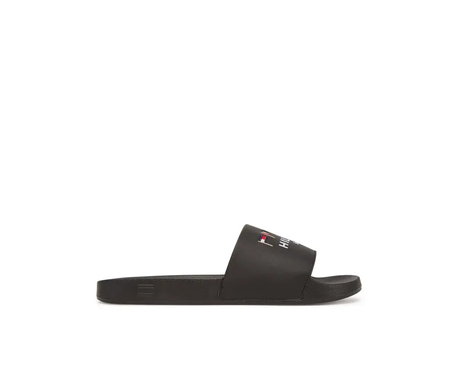 obrazek 1 Tommy Hilfiger Klapki Flags Pool Slide FM0FM05431 Czarny