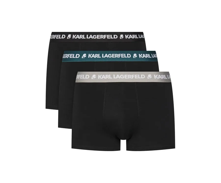 obrazek 1 KARL LAGERFELD Komplet 3 par bokserek A1M47021 Czarny