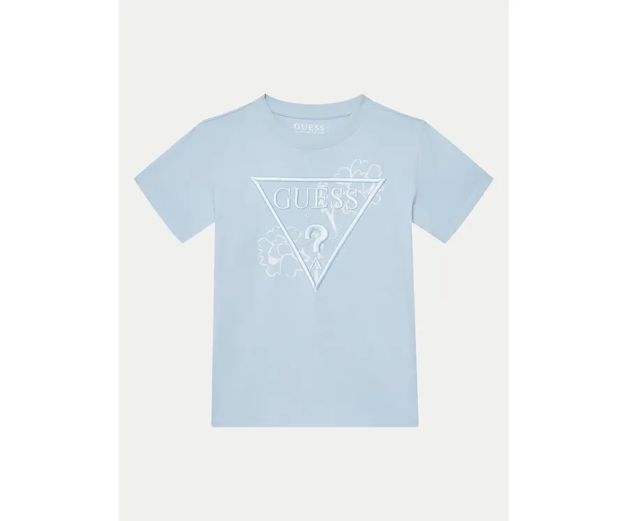 obrazek 1 Guess T-Shirt L5GI09 K8HM4 Błękitny Regular Fit