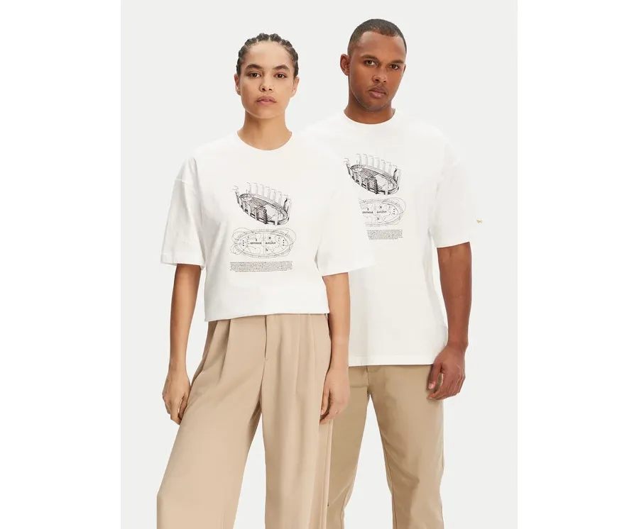 obrazek 1 Puma T-Shirt Unisex Harry Potter 630092 Biały Oversize