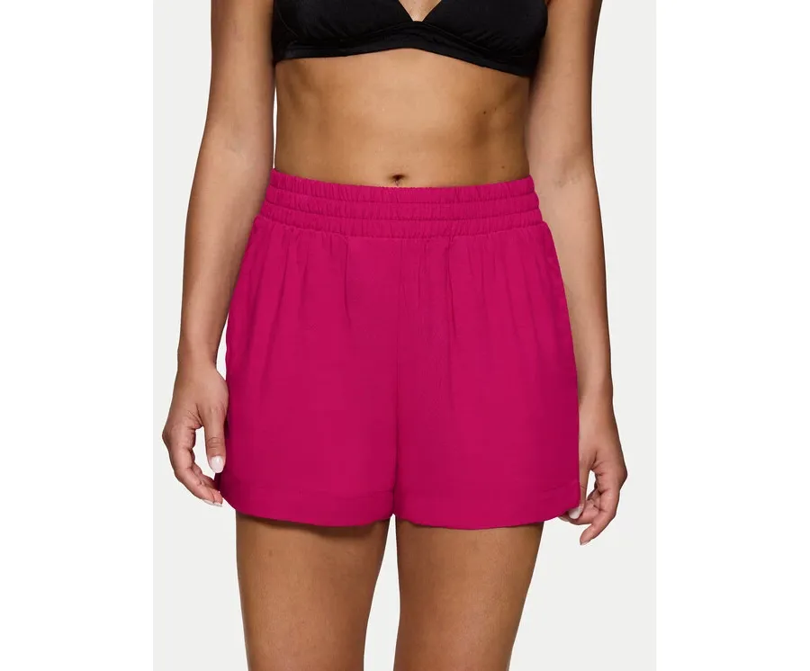 obrazek 1 Triumph Szorty materiałowe Beach MyWear 10222167 Różowy Regular Fit