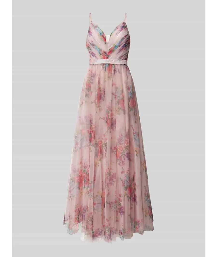 obrazek 1 Hey Kyla Sukienka wieczorowa 5AG045HK Różowy Slim Fit