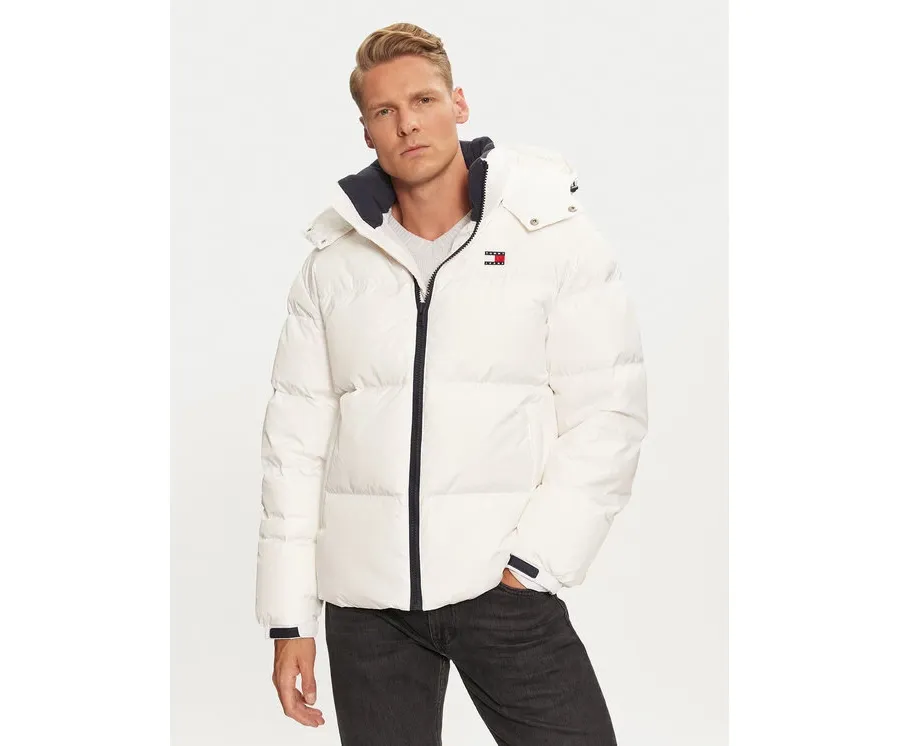 obrazek 1 Tommy Jeans Kurtka puchowa Alaska DM0DM20479 Biały Regular Fit