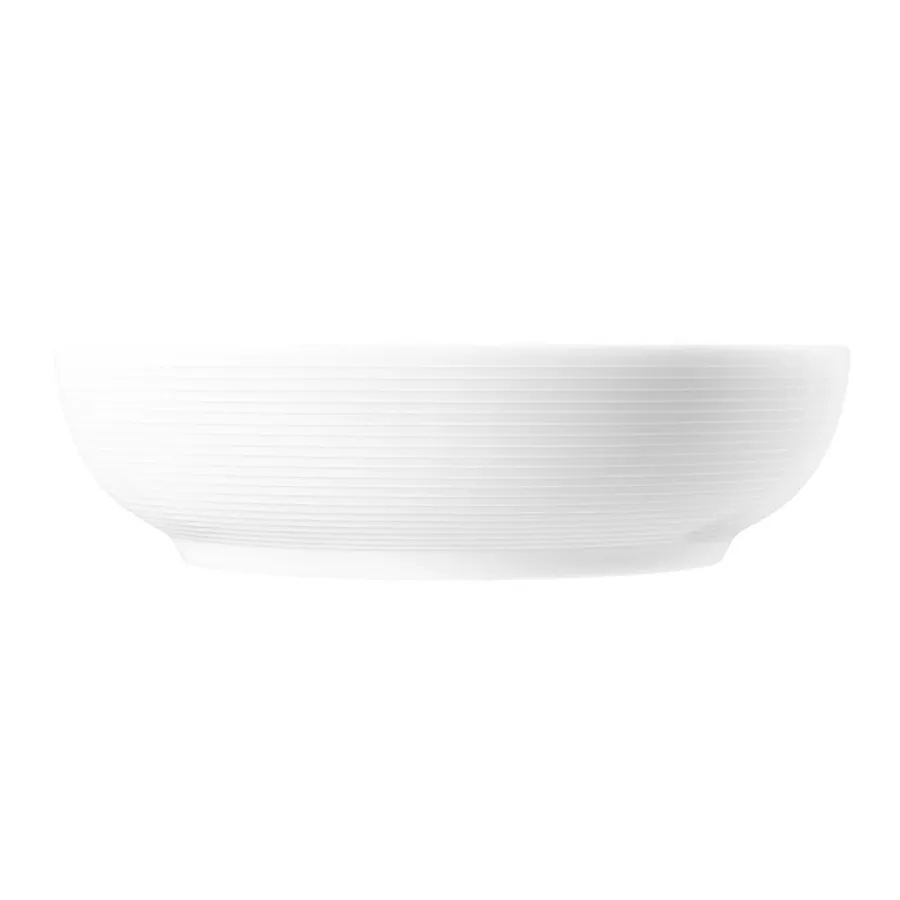 obrazek 2 Biała duża miska na jedzenie z porcelany 25 cm w stylu nowoczesnym - Seltmann Weiden