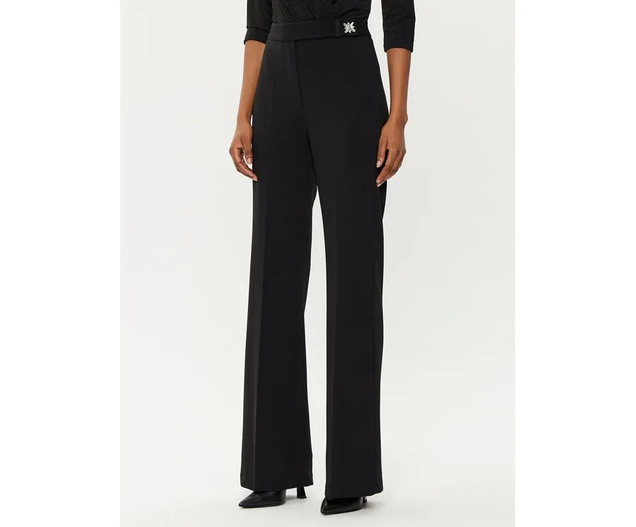 obrazek 1 Rinascimento Spodnie materiałowe CFC0121719003 Czarny Regular Fit