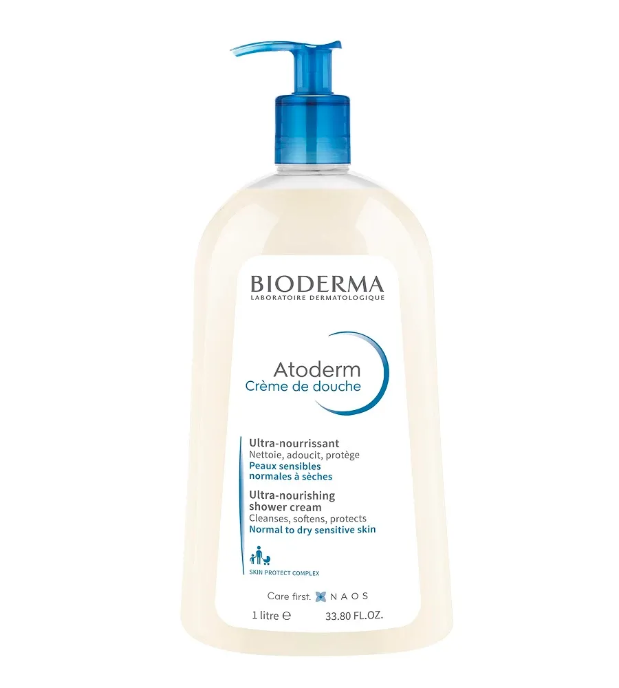 obrazek 1 Bioderma Atoderm Creme De Douche Kremowy żel do mycia 1000 ml