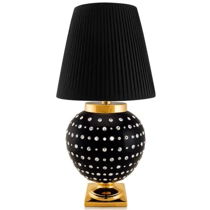 Zdjęcie Ceramiczna lampa z kryształami - 3 modele