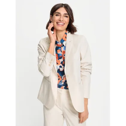 Zdjęcie Olsen Marynarka 15001420 Écru Regular Fit
