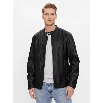 Zdjęcie Guess Kurtka z imitacji skóry M4RL08 WFW30 Czarny Regular Fit