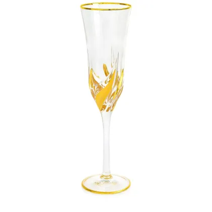 Zdjęcie Ekskluzywny kryształowy komplet 6 kieliszków do szampana (170 ml)