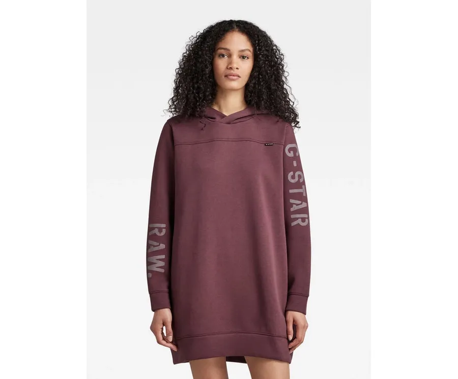 obrazek 1 G-Star Raw Sukienka dzianinowa D22277-A971-D303 Bordowy Relaxed Fit