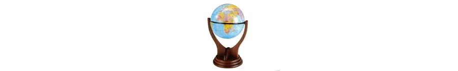 picture 1 Bestar 5 Inch Globe W/Stationery Chest - 0917FDY