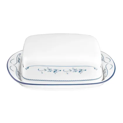 Zdjęcie Piękna stylowa maselniczka zdobiona klasycznym motywem - Seltmann Weiden