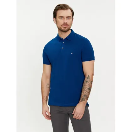 Zdjęcie Tommy Hilfiger Polo 1985 MW0MW17771 Niebieski Slim Fit