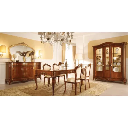 Zdjęcie Klasyczny włoski stół jadalniany z możliwością przedłużenia