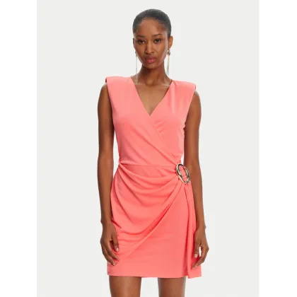 Zdjęcie Patrizia Pepe Sukienka koktajlowa 2A2918/J280-R854 Koralowy Regular Fit