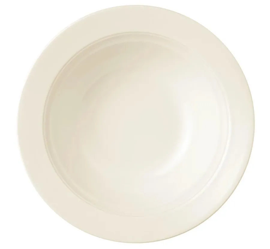 obrazek 1 Kremowa okrągła miska wykonana z porcelany w stylu klasycznym – Tettau